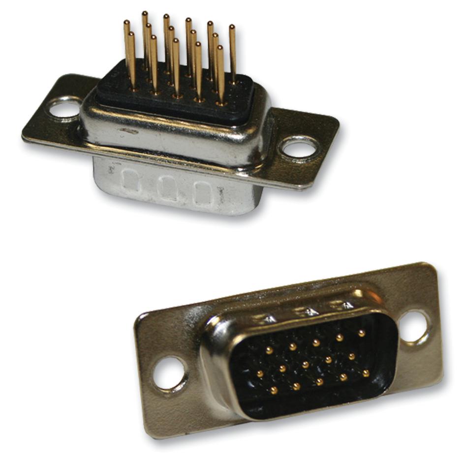 780-M26-213R001 HD D SUB, SOCKET, IP67, THT, 26WAY NORCOMP