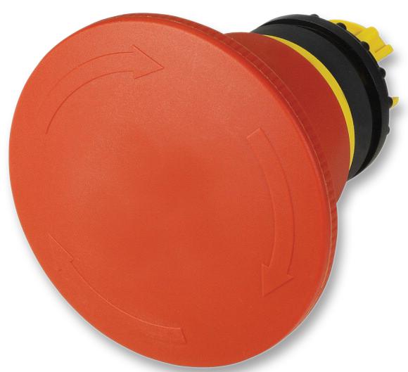 M22-PVT45P EM STOP ACTUATOR, NO LED, PALM, 45MM EATON MOELLER