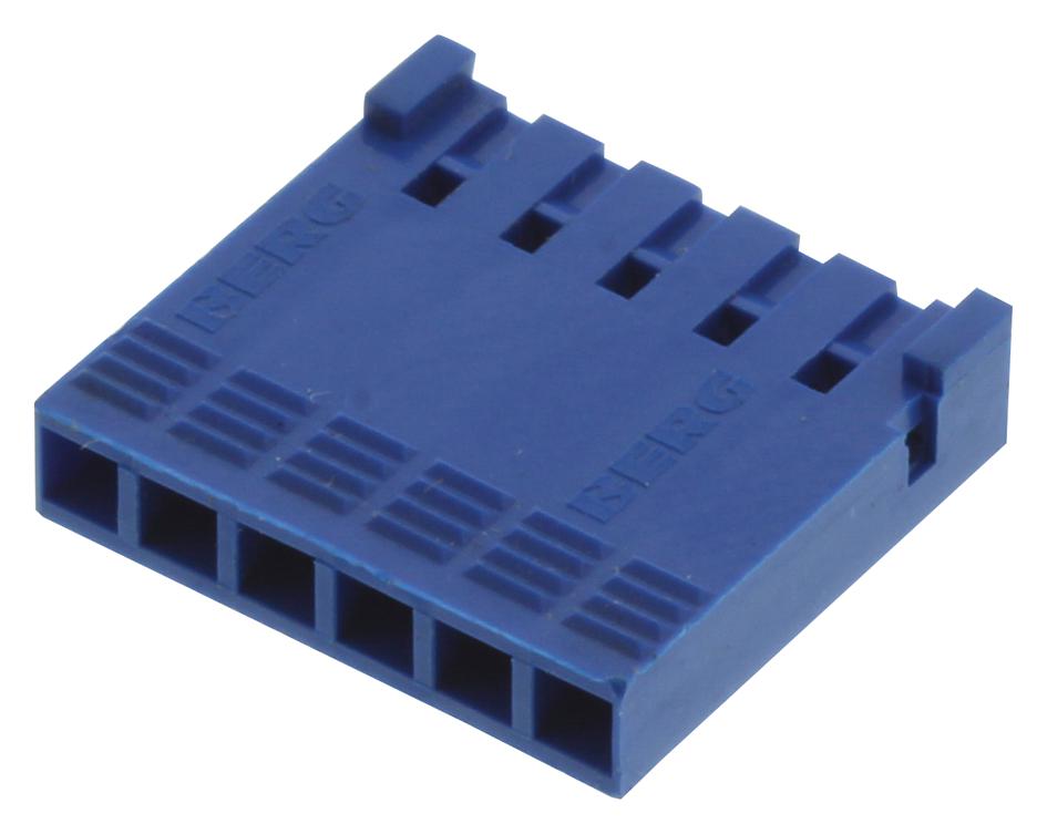 65240-006LF CONNECTOR, RECEPTACLE, 2.54MM, 6WAY AMPHENOL ICC