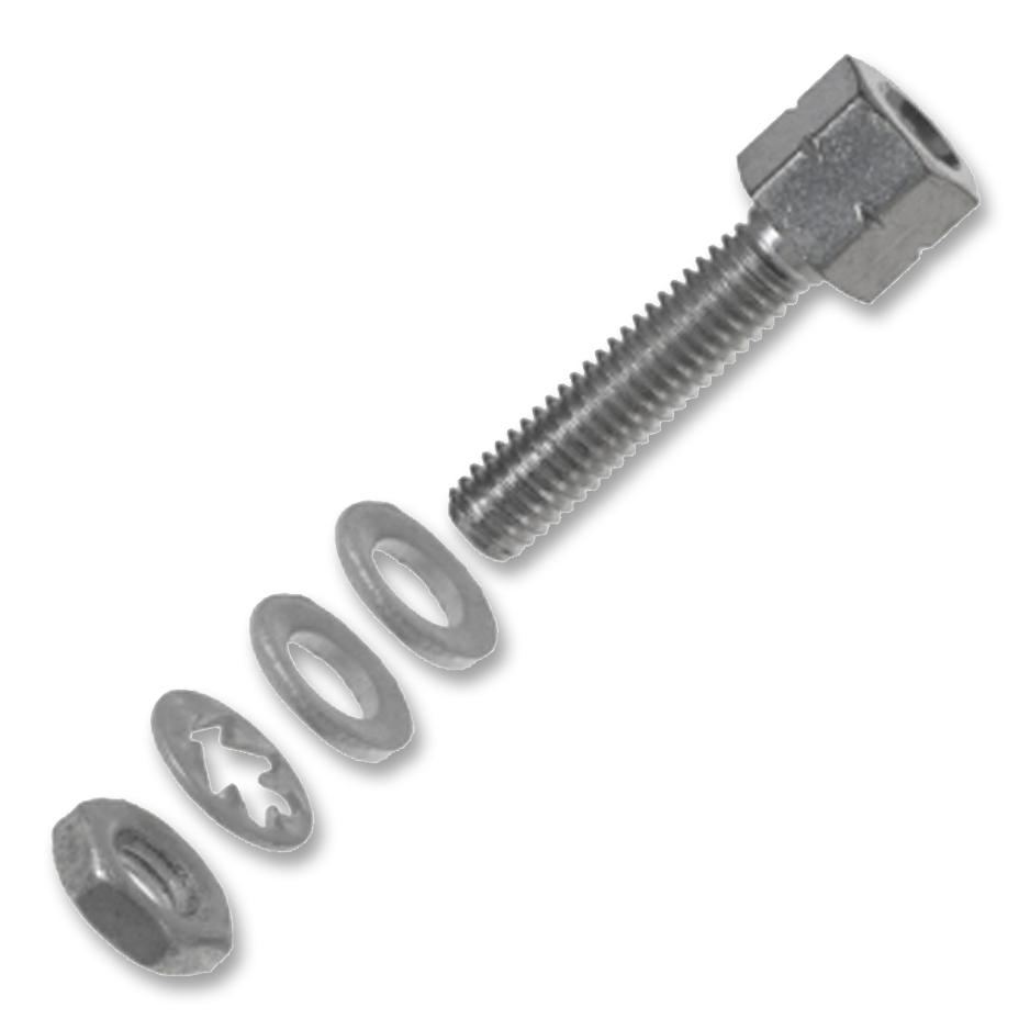 863001061TLF SCREW LOCK. 17.6MM, M3 AMPHENOL ICC