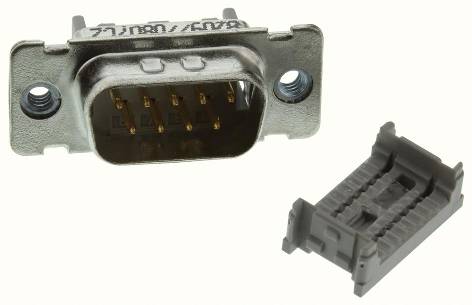 8209-6003 D SUB, PLUG, IDC, 1.38MM, 9WAY 3M