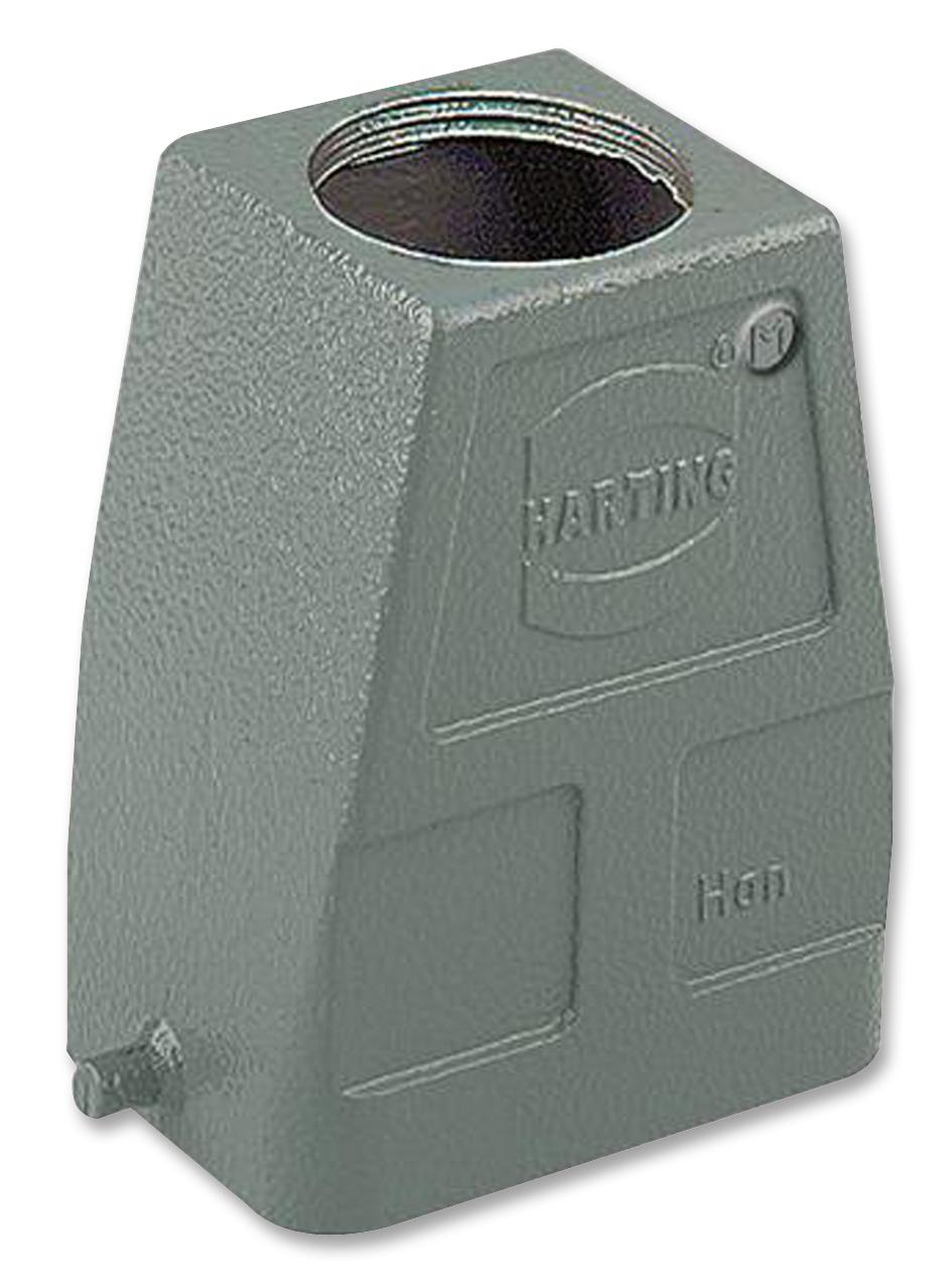 19 30 006 0446 HOOD, HAN B, H/C, M25, 2 PEGS HARTING