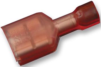 2-520405-2 CRIMP TERMINAL, FEMALE, 6.35X0.81MM AMP - TE CONNECTIVITY