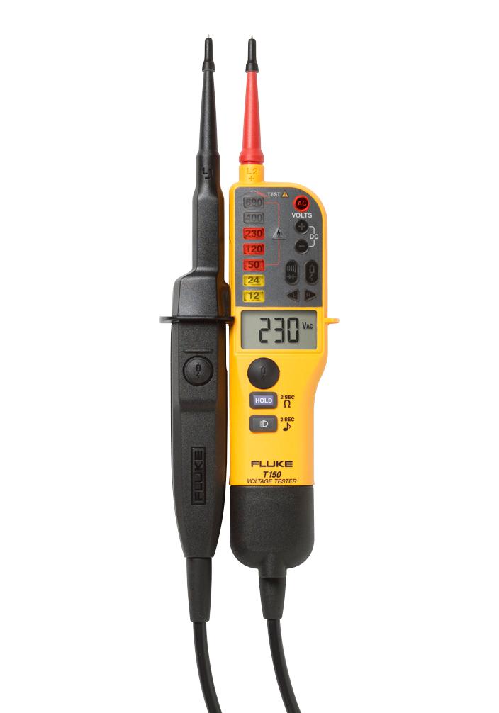FLUKE T150/VDE TESTER, VOLT, LCD, OHMS, VDE FLUKE