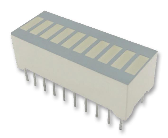 DC-10GWA BARGRAPH ARRAY, 10-SEGMENT, GREEN KINGBRIGHT