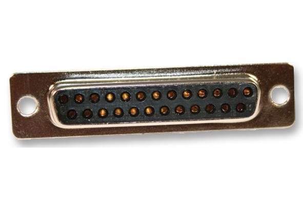 171-037-213R911 D SUB, RECEPTACLE, SOLDER, STR, 37WAY NORCOMP