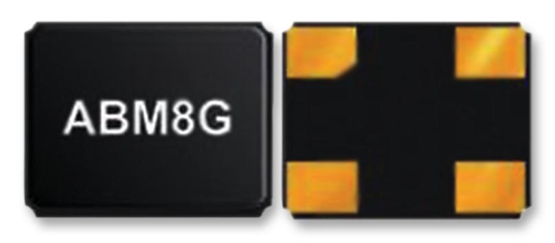 ABM8G-25.000MHZ-18-D2Y-T CRYSTAL, 25MHZ, 18PF, SMD ABRACON