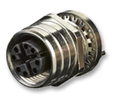 120341-0150 RECEPTACLE, M12, CAT6A, BACK MOUNT MOLEX