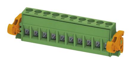 MSTB 2,5/15-ST-5,08-LR TERMINAL BLOCK, PLUGGABLE, 15POS, 12AWG PHOENIX CONTACT