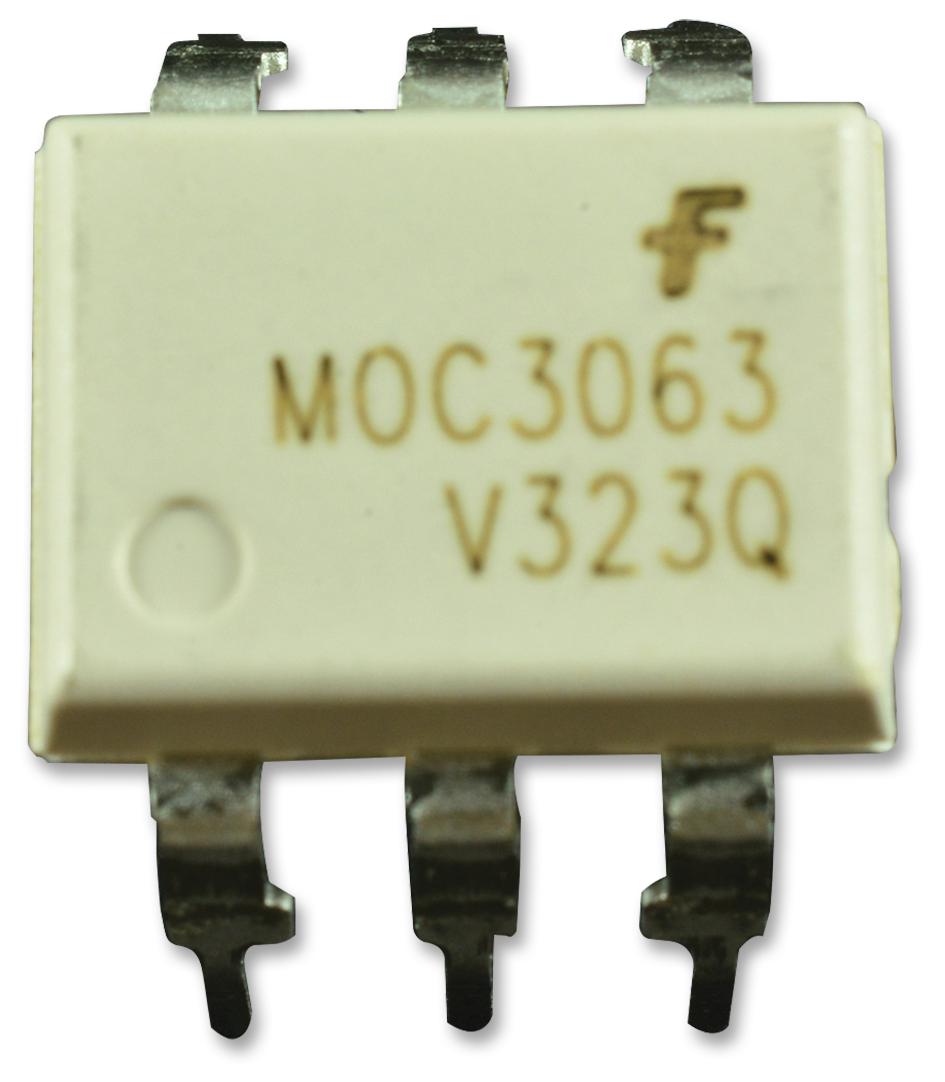 MOC3063TVM OPTO CPLR, PHOTOTRIAC O/P, 7.5KV, DIP6 ONSEMI