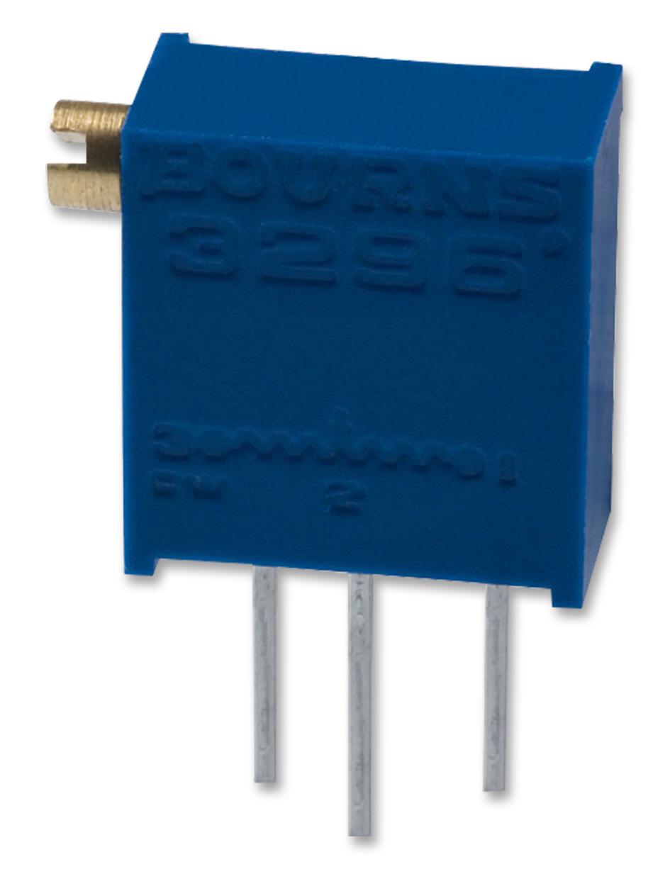 3296Z-1-501LF TRIMMER, POT, 500 OHM, 10%, 25TURN, TH BOURNS