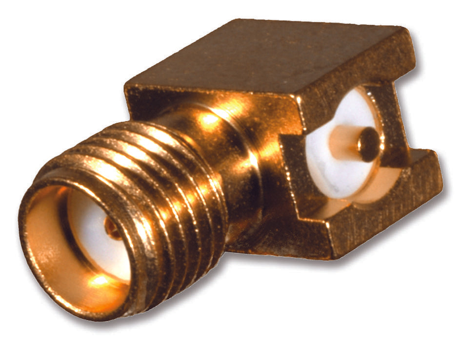 142-0711-301 RF COAXIAL, SMA, RIGHT ANGLE JACK, 50OHM JOHNSON - CINCH CONNECTIVITY