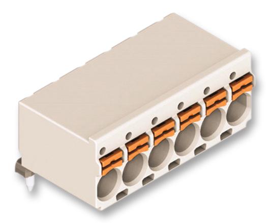 2092-1372 TERMINAL BLOCK, WIRE TO BRD, 2POS, 12AWG WAGO