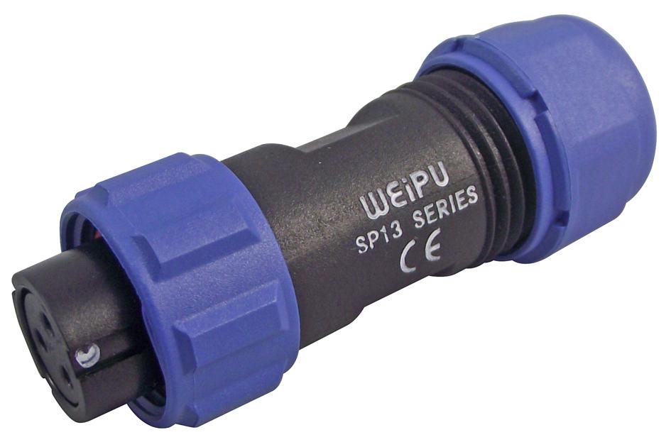 FM686813 CIRCULAR CONNECTOR, PLUG, 3 WAY, CABLE CLIFF ELECTRONIC COMPONENTS