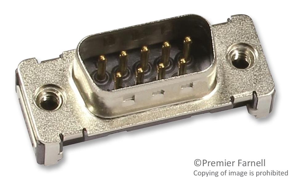 09 55 329 6811 741 D SUB, PLUG, SMT, M3, 25WAY HARTING