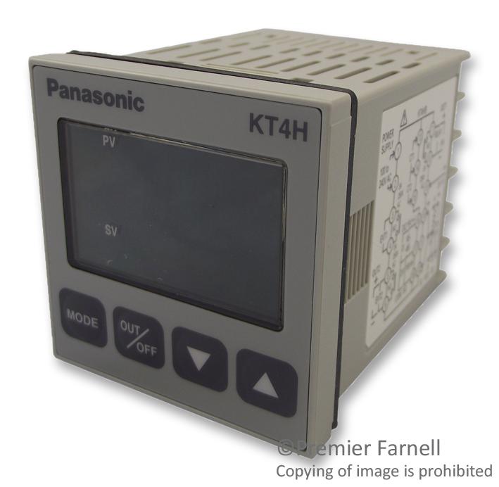 AKT4H111110 TEMPERATURE CTRL, RELAY OUTPUT, 250VAC PANASONIC