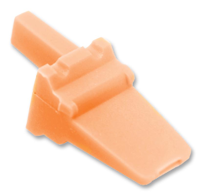 AWM-4P WEDGELOCK, 4 WAY, ORANGE, THERMOPLASTIC AMPHENOL SINE/TUCHEL