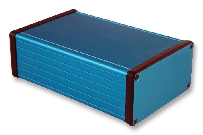 1455N1601BU ENCLOSURE, ALUMINIUM, BLUE, 160X103X53MM HAMMOND