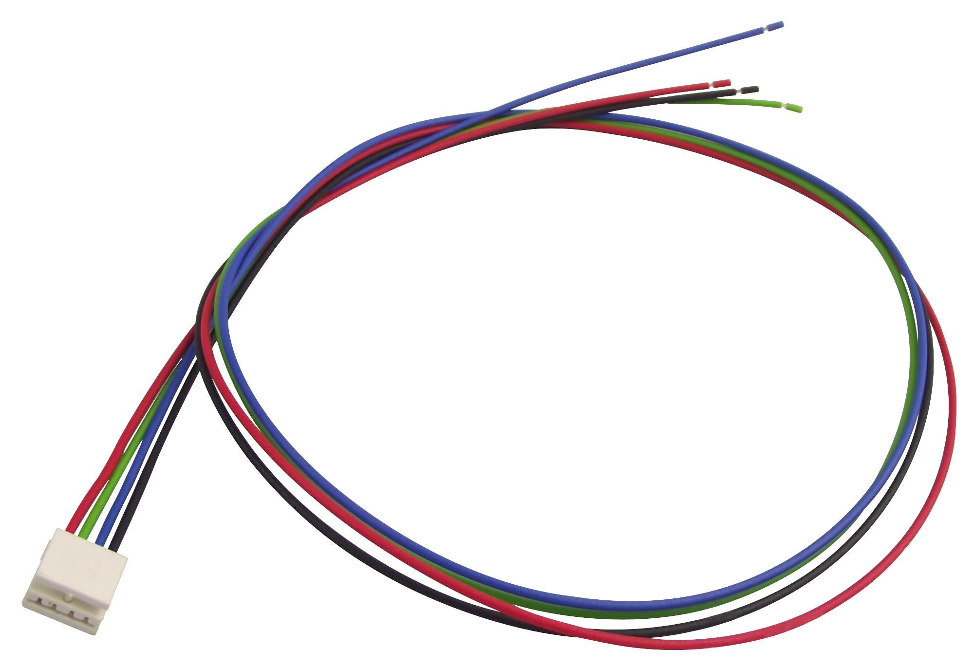 PTF 0,3/ 4-WB-1,8-H PLUG-IN CONNECTOR, PCB, 4WAY, W/ WIRES PHOENIX CONTACT