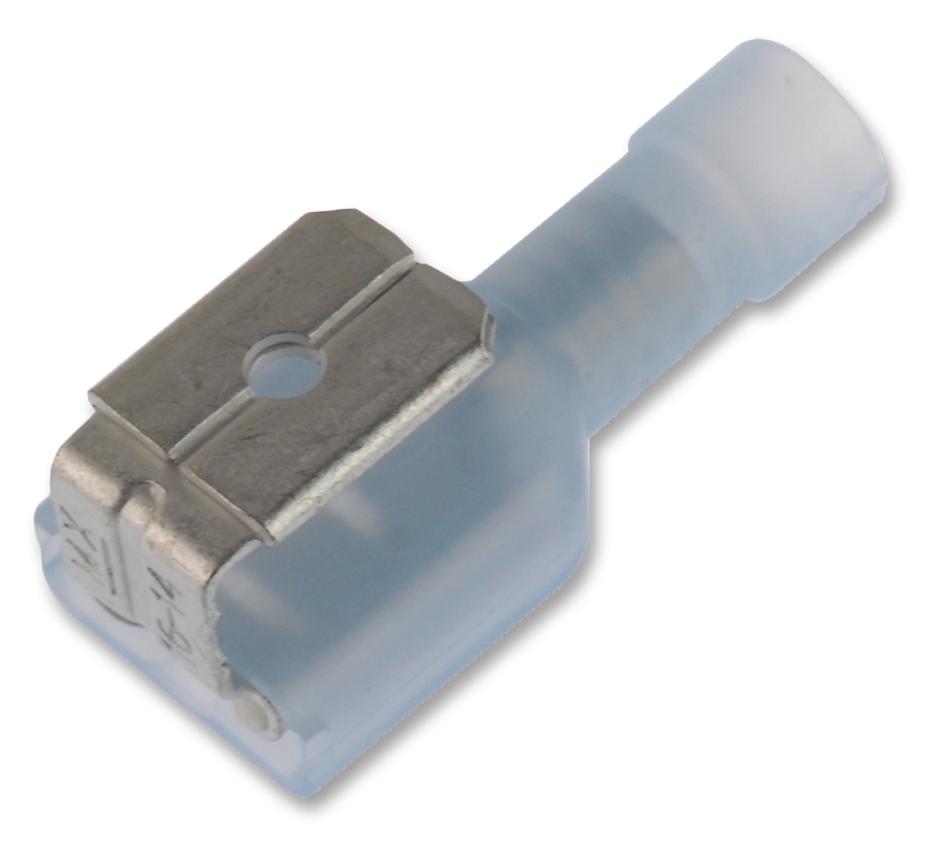 19013-0029 FEMALE PIGGYBACK, 6.35MM, 16-14AWG, BLU MOLEX