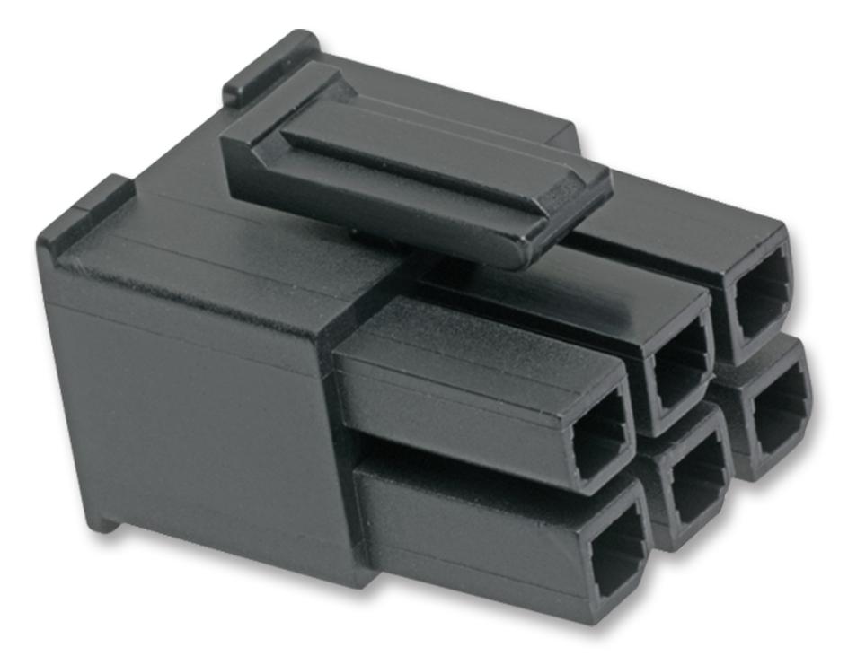 171692-0106 CONNECTOR HOUSING, RCPT, 6POS MOLEX