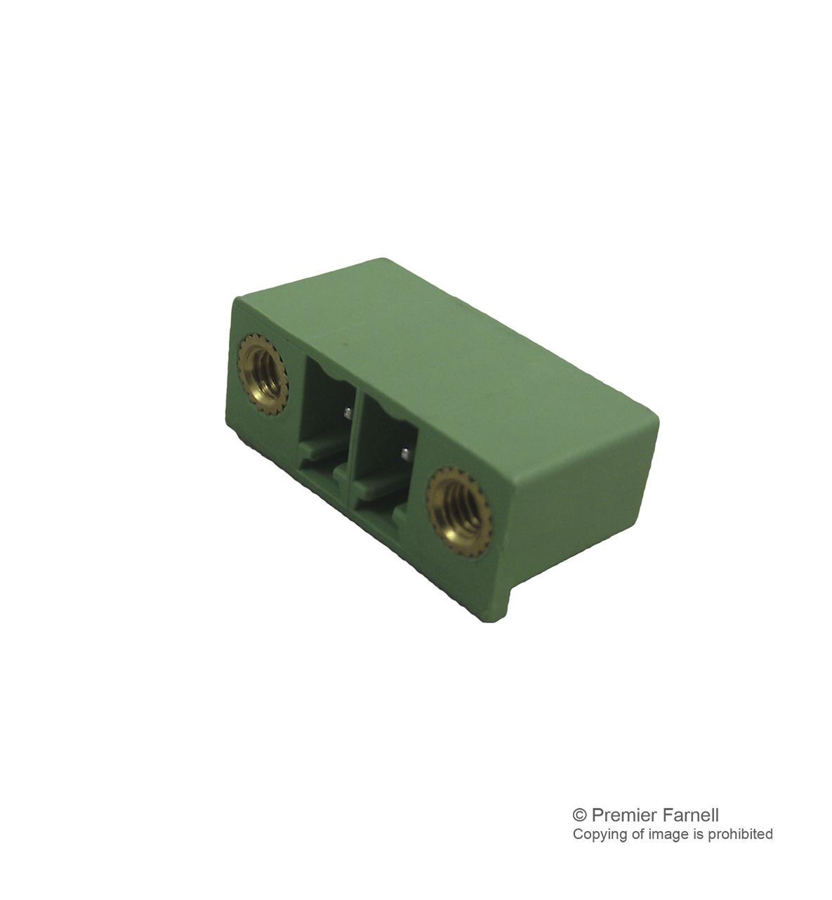 MCV 1,5/ 2-GF-3,81-LR TERMINAL BLOCK, PCB, HEADER, 2POS PHOENIX CONTACT