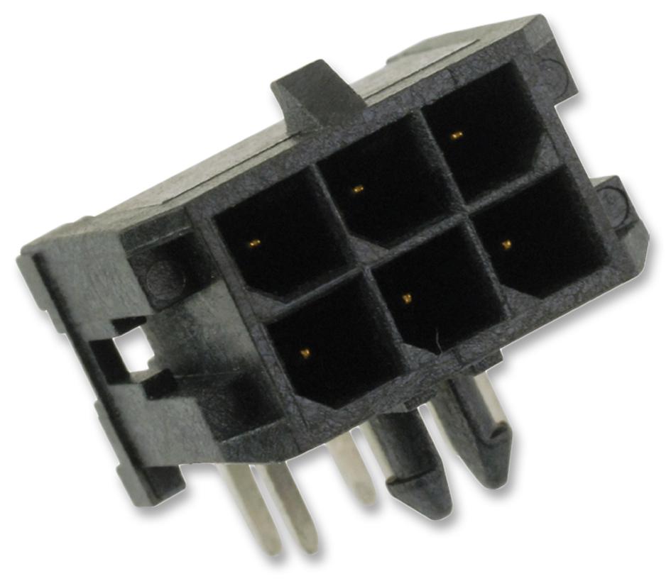 0430450602 CONNECTOR, HEADER, 6POS, 2ROW, 3MM MOLEX