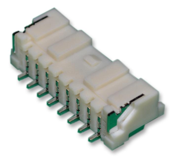 SM08B-PASS-TB(LF)(SN) CONNECTOR, HEADER, 8POS, 1ROW, 2MM JST (JAPAN SOLDERLESS TERMINALS)