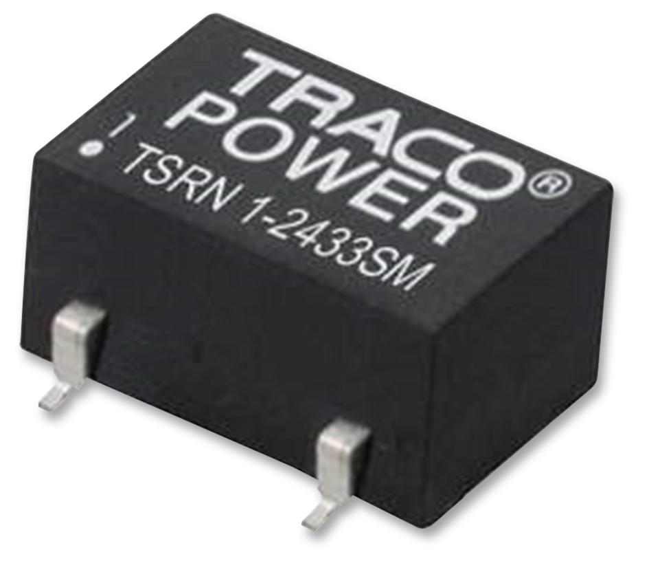TSRN 1-24150SM DC-DC CONVERTER, 15V, 1A TRACO POWER