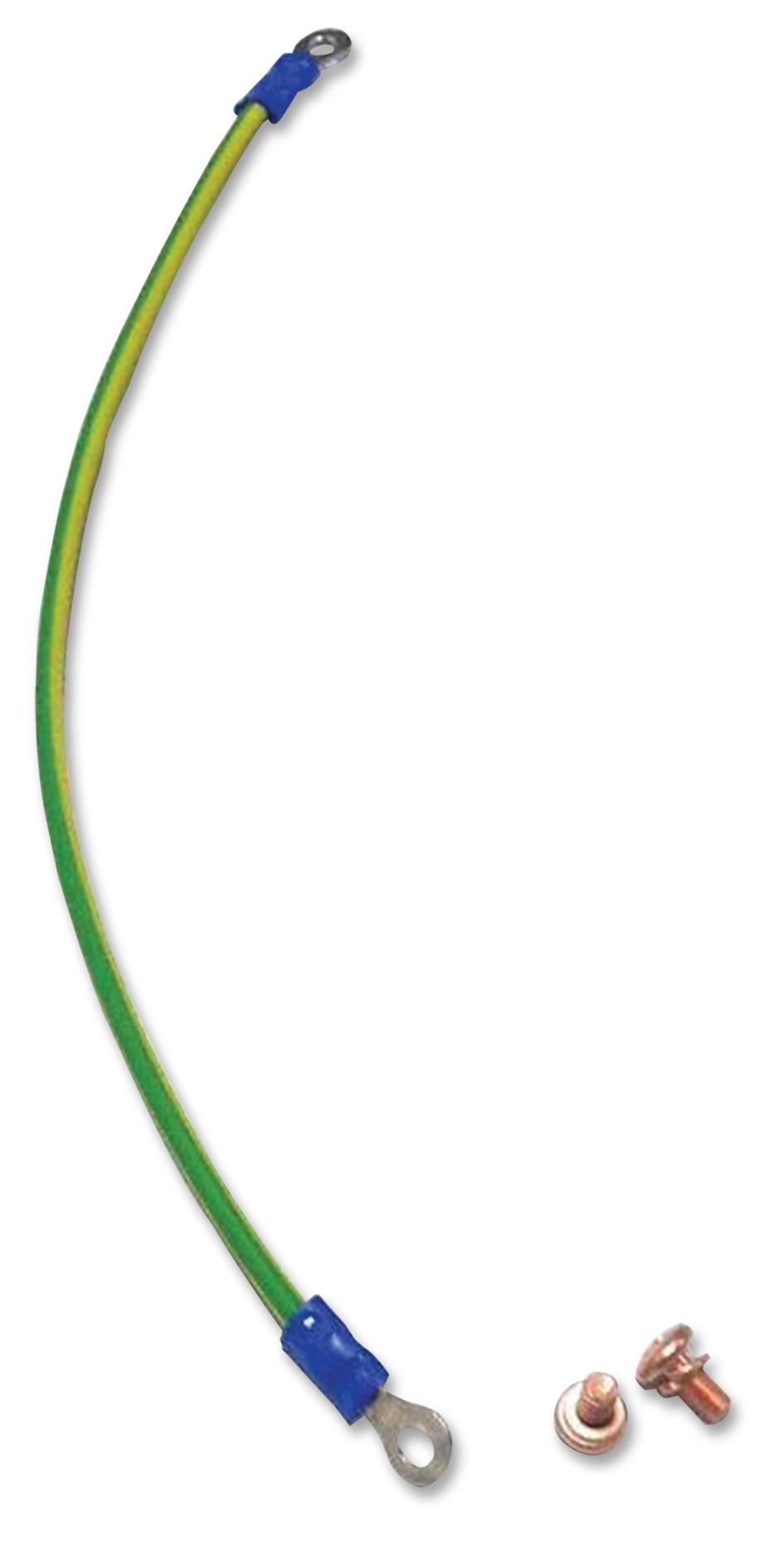 4ELM4 EARTH LEAD, M4 LUG, 210MM DELTRON ENCLOSURES