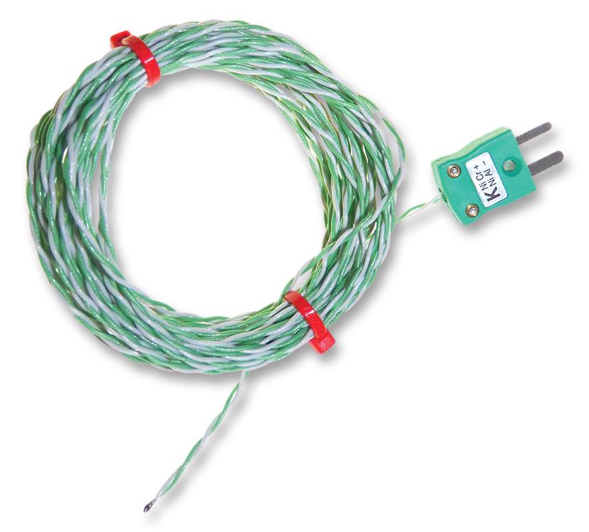 Z2-K-5.0-MP-7/0.2 PFA TTP+MP THERMOCOUPLE, TYPE K, 5M, 250DEG C LABFACILITY