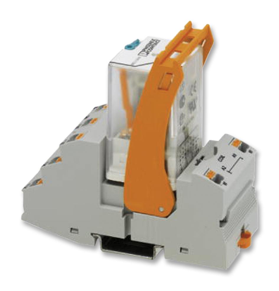 RIF-3-RPT-LDP-24DC/3X21 RELAY, 3PDT, 250VAC, 8.5A PHOENIX CONTACT