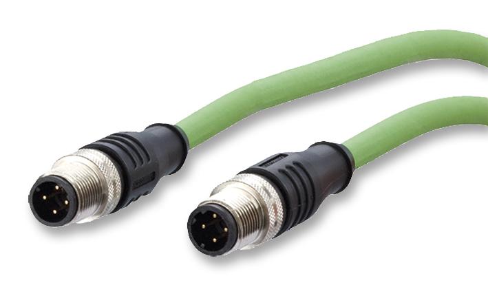 142M1D11010 SENSOR CABLE, M12 PLUG 4POS-PLUG, 1M METZ CONNECT
