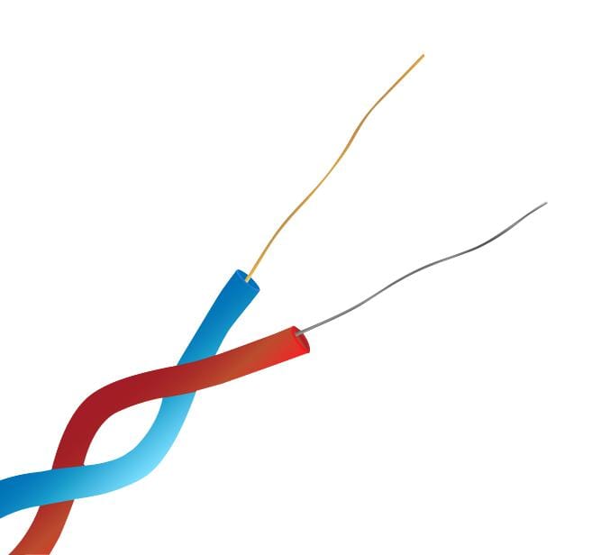 WT-304-ANSI X 100M THERMOCOUPLE WIRE, TX TYPE, PFA, 100M LABFACILITY