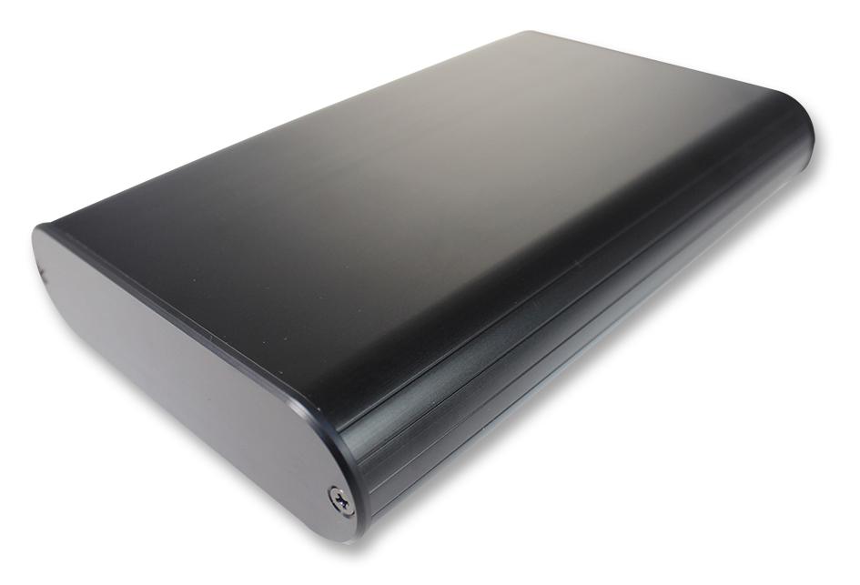 MXA4-13-20BBP PCB BOX ENCLOSURE, ALUMINIUM, BLACK TAKACHI