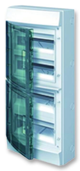 1SL1217A00 WALLMOUNT ENCLOSURE, THERMOPLASTIC, GREY ABB