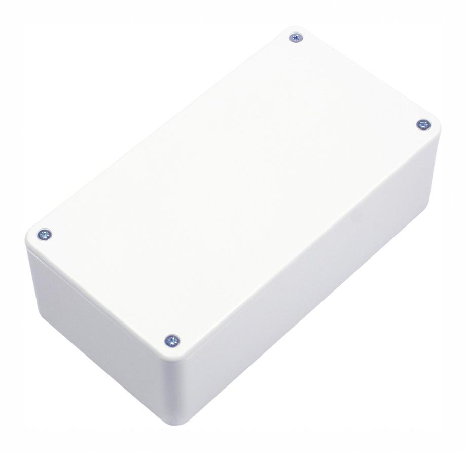 BIM2005/15-WH PCB BOX ENCLOSURE, ABS, WHITE CAMDENBOSS