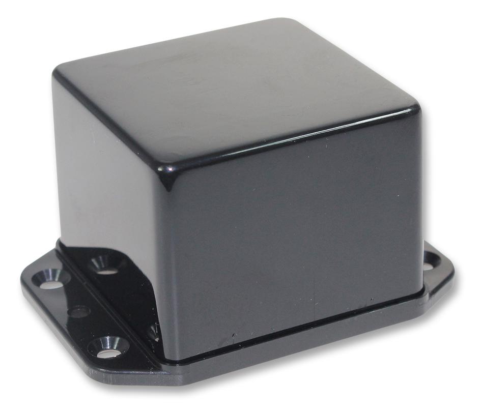 BIM2008/IP-BLK FLANGED LID ENCLOSURE, ABS, BLACK CAMDENBOSS