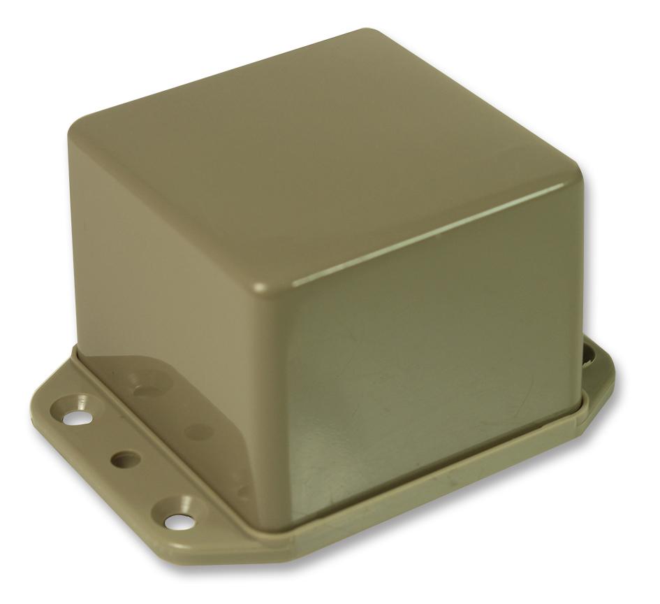 BIM2008/IP-GY FLANGED LID ENCLOSURE, ABS, GREY CAMDENBOSS