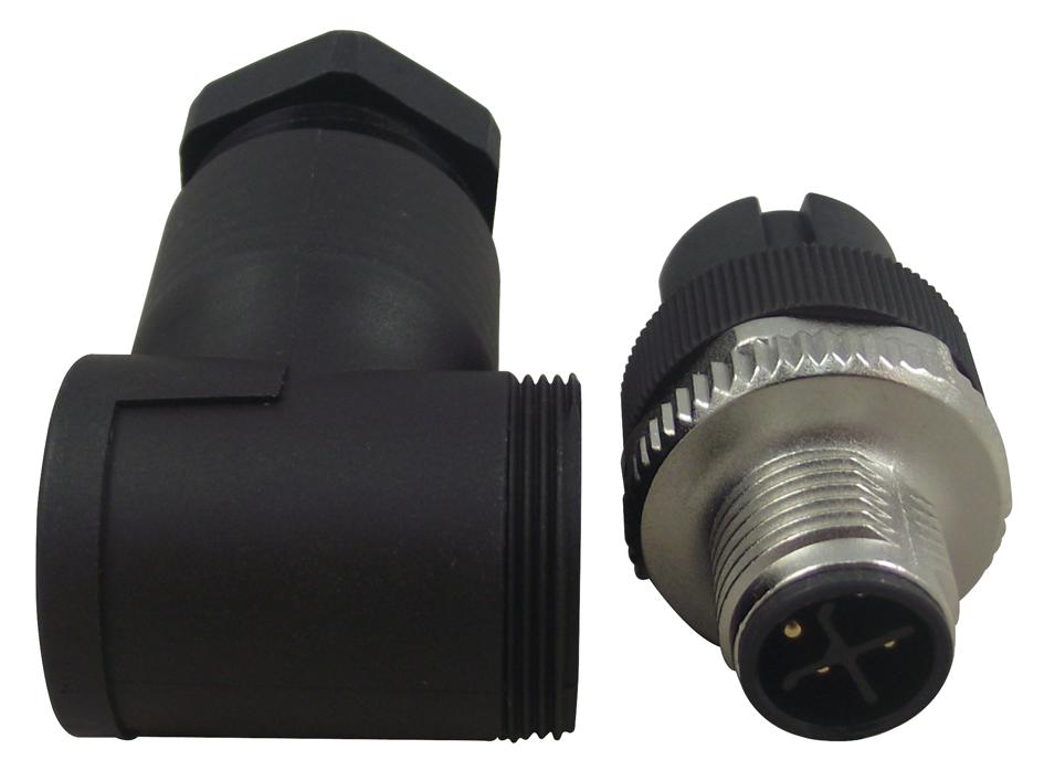 SACC-M12MRS-3PECON-PG11-M.. SENSOR/ACTUATOR PLUG, R/A, M12, 4POS PHOENIX CONTACT