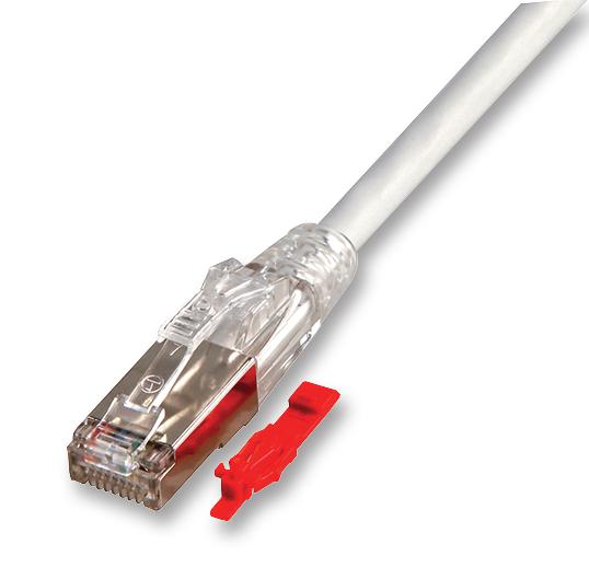 SGPDL1GY LEAD, CAT6A, DATALOK, GREY, 1M TUK
