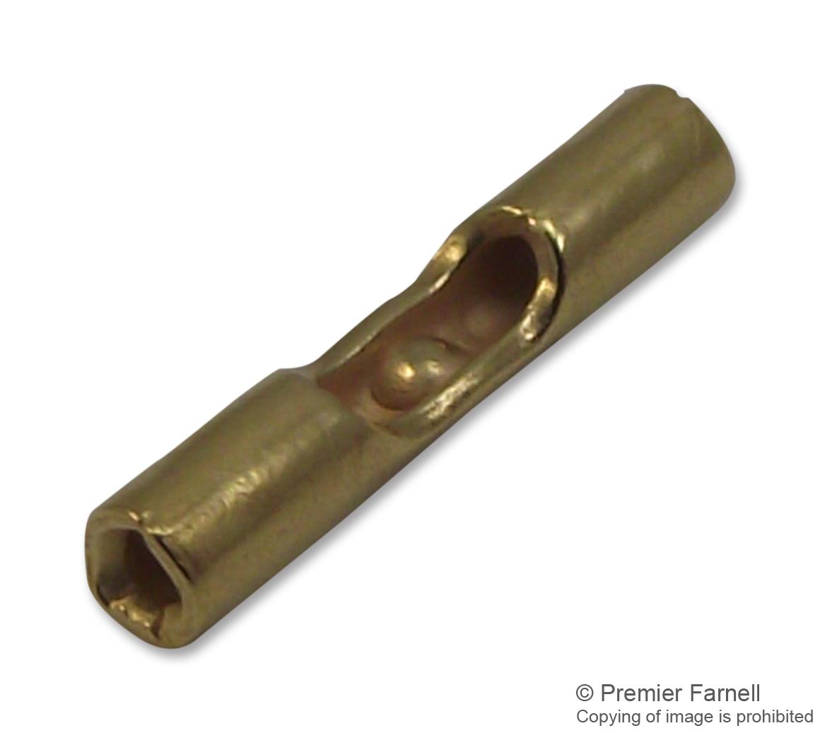 324369 TERMINAL, BUTT SPLICE, 26AWG-22AWG AMP - TE CONNECTIVITY