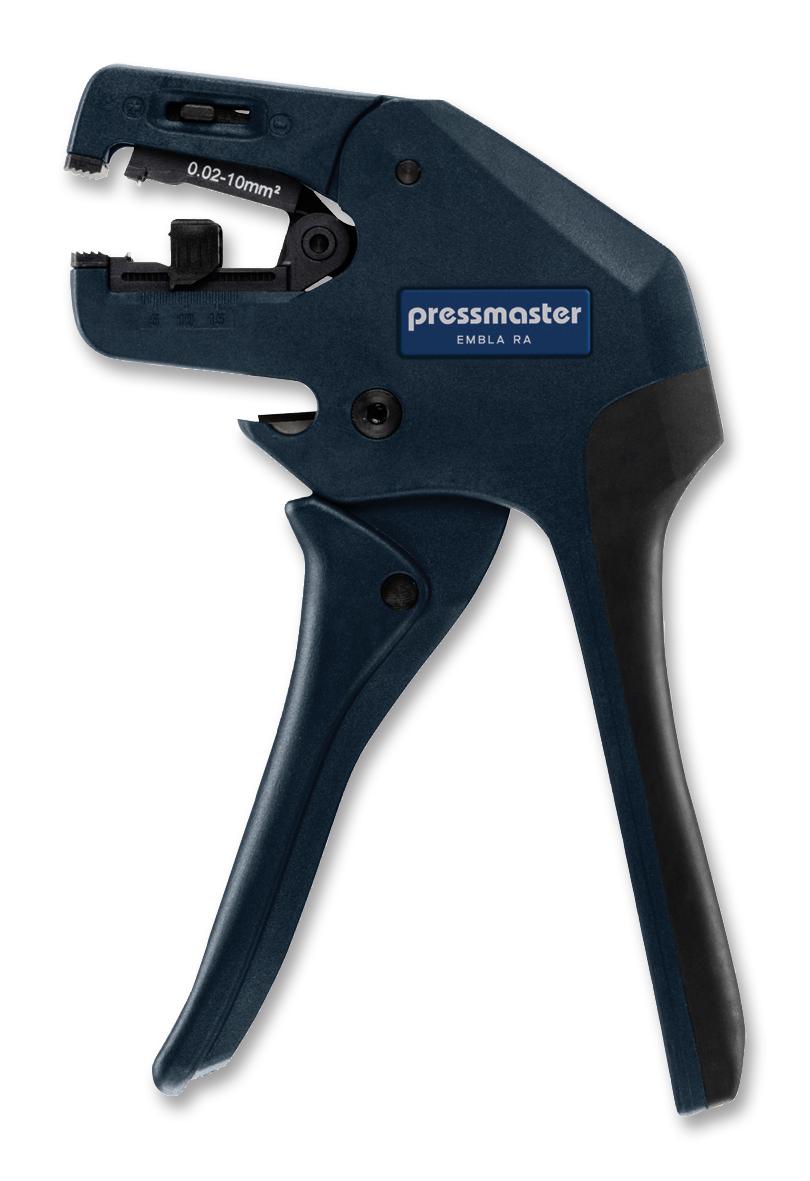 4320-1016 STRIPPING TOOL, R/A, 0.02MM2 TO 10MM2 PRESSMASTER