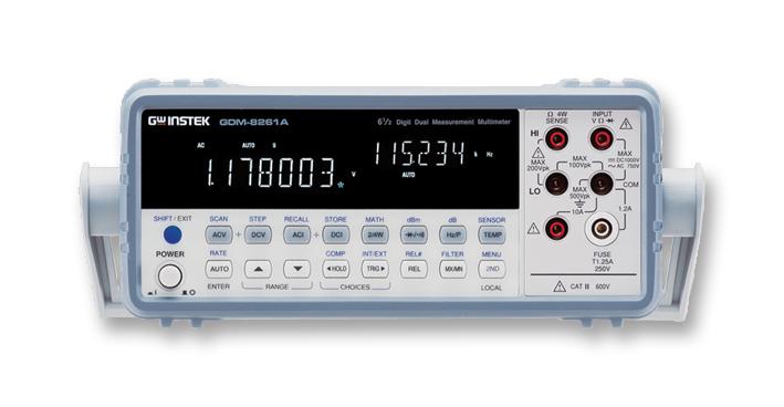 GDM-8261A DIGITAL MULTIMETER, BENCH, 6 1/2 DIGIT GW INSTEK