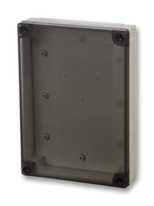 PC 150/100 HT ENCLOSURE ENCLOSURE, PC, GREY/SMOKED TRANSPARENT FIBOX