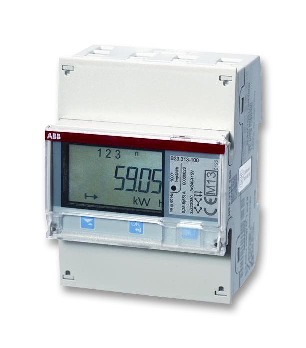 2CMA100163R1000 ENERGY METER, 3PH, 220V-240V, 65A ABB