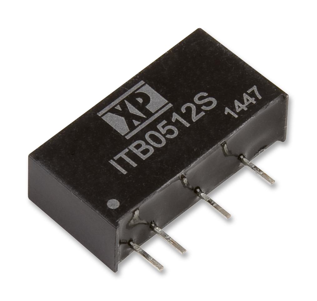 ITB1205S DC-DC CONVERTER, 5V, 0.2A, SIP XP POWER