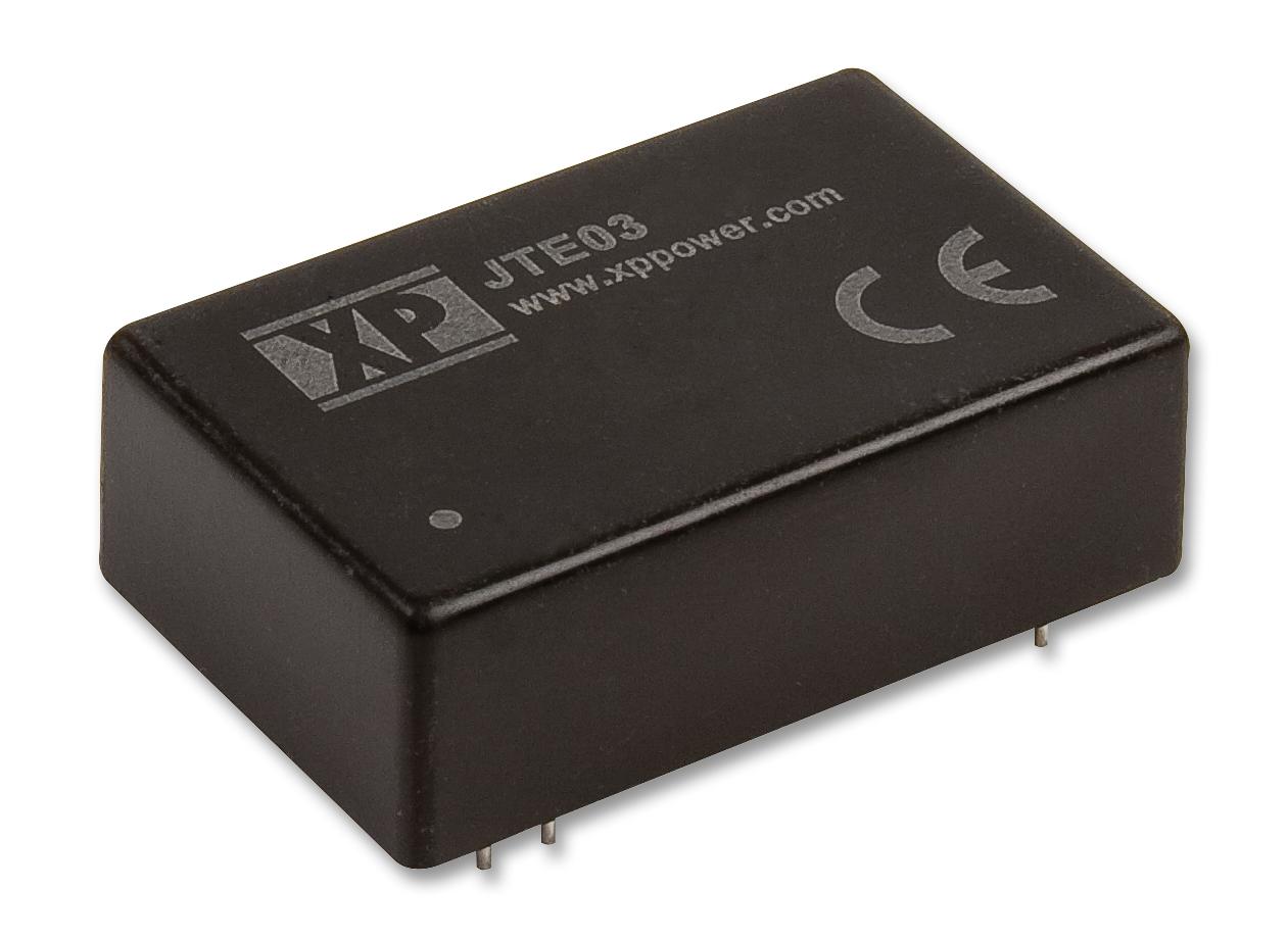 JTE0324D24 DC-DC CONVERTER, 2 O/P, 3W, DIP XP POWER