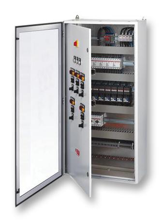 SRN6425K ENCLOSURE W/ BLIND DOOR, FLOOR/WALL ABB