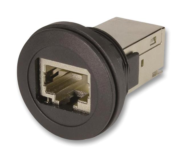 09 45 452 1561 INLINE ADAPTOR, RJ45, JACK, 8P8C, CAT6 HARTING